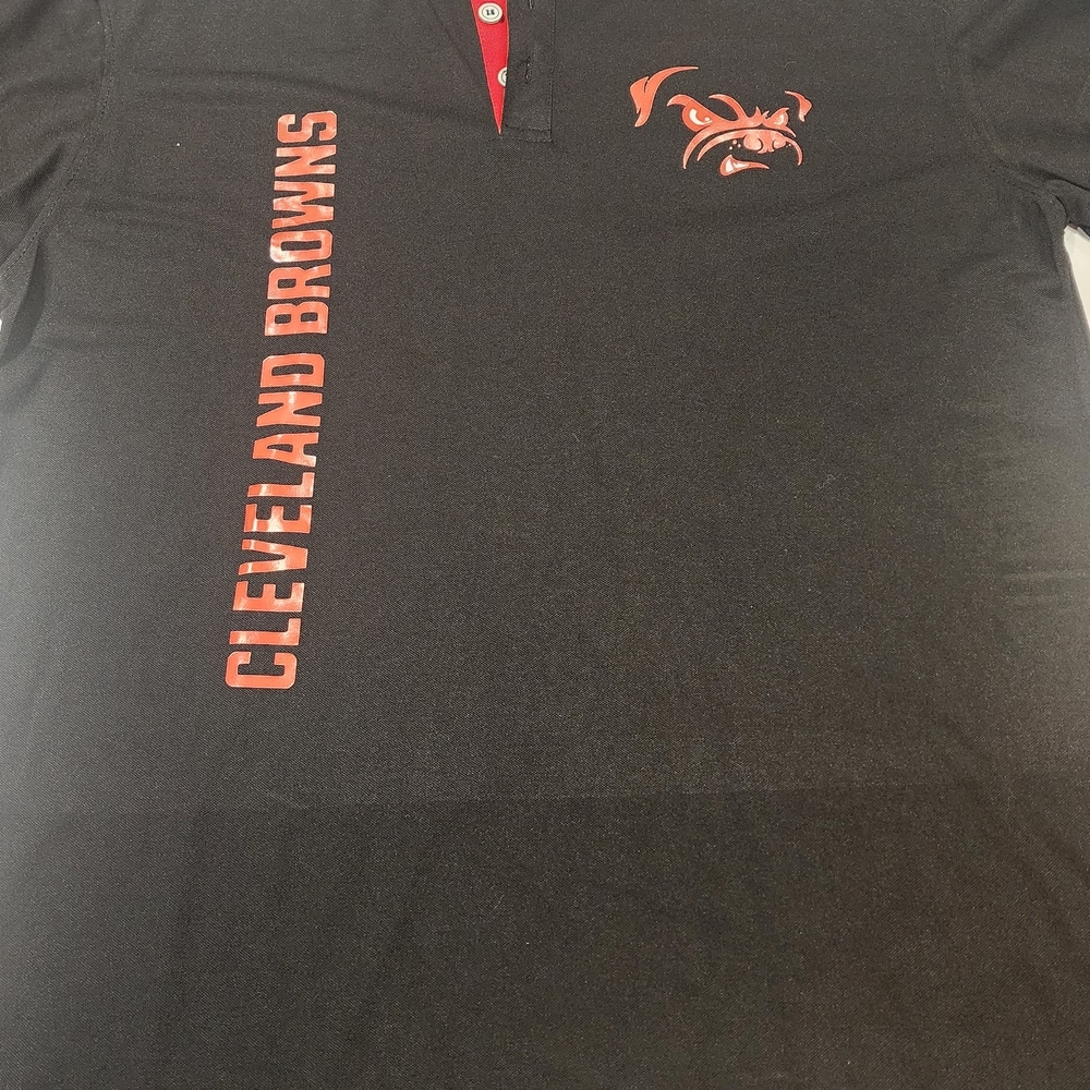 Cleveland Browns Black Polo Shirt